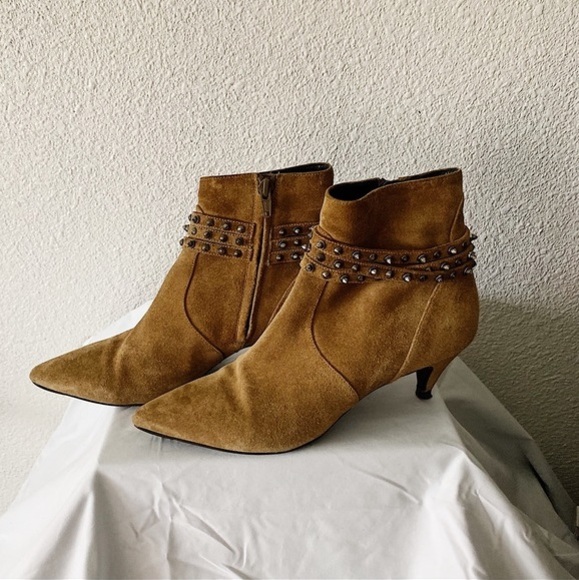 Saint Laurent Suede Booties